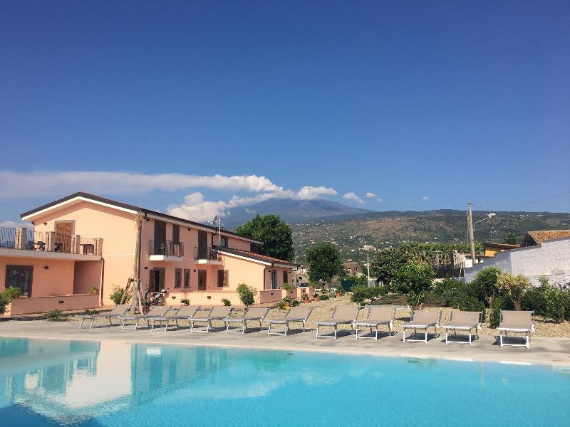 Il Giardino Country Holiday With Pool Taormina Kültér fotó