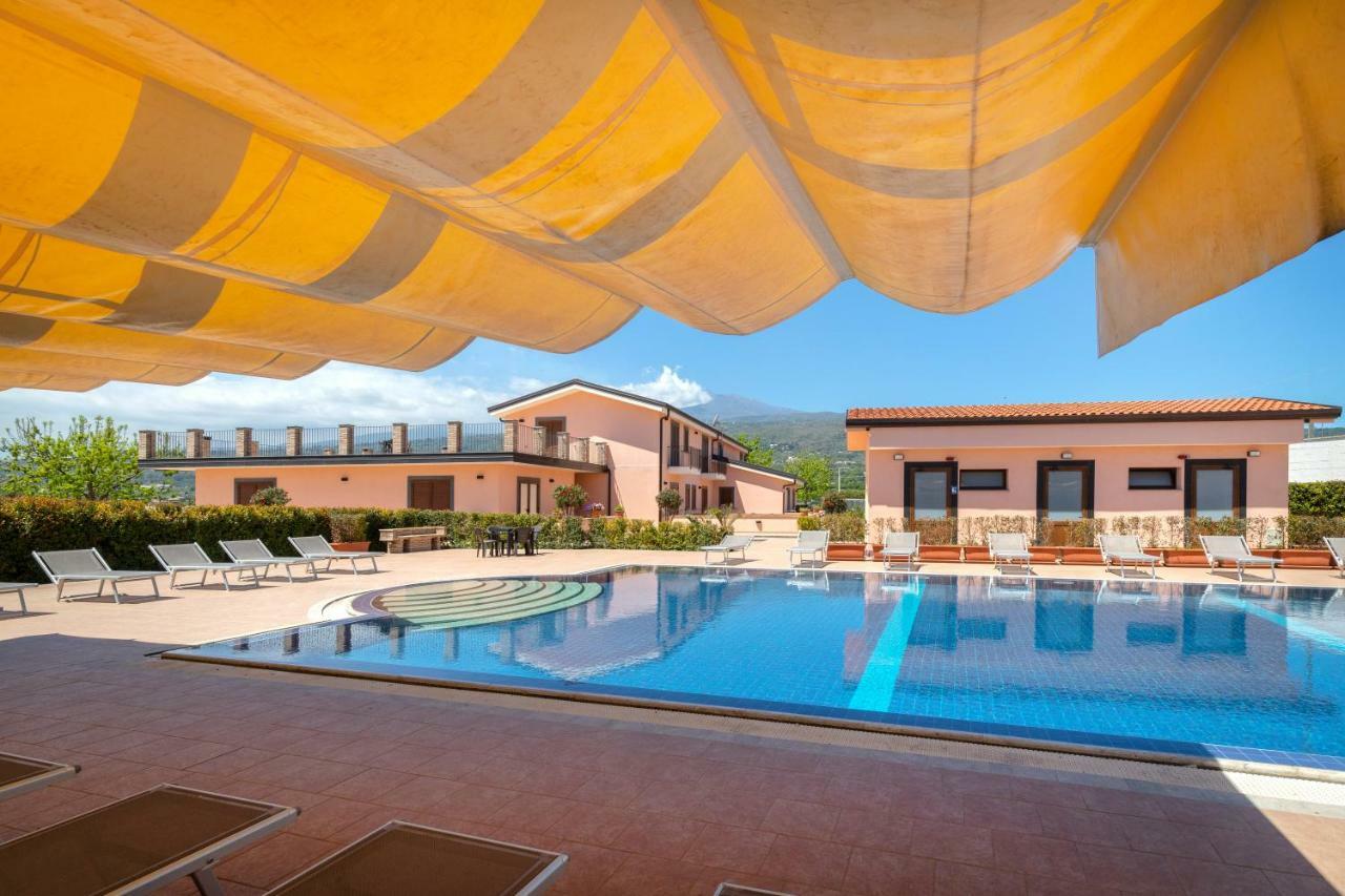 Il Giardino Country Holiday With Pool Taormina Kültér fotó